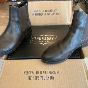 Thursday Boot Company, Duchess Chelsea Boot, Black Coffee
